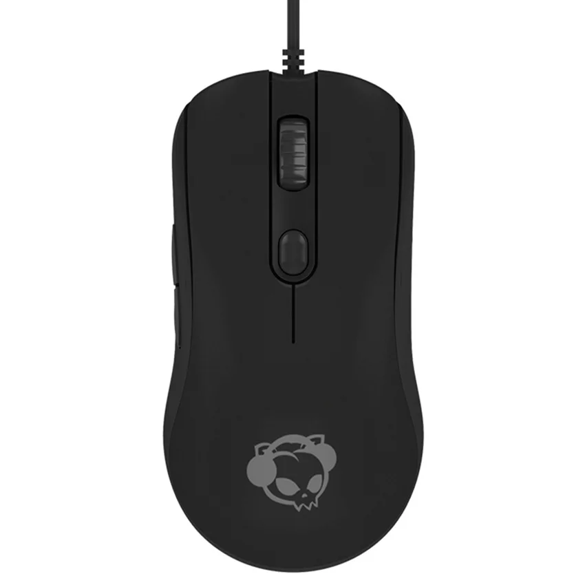Black AKKO мышь AG325 симметричная игровая мышь 5000 dpi чип PMW3325/Omron Micro Motion для игр дома и офиса - Цвет: Black