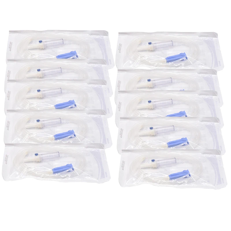 10 Mangueras De Riego Quirúrgico Dental Desechables Para Pieza De Mano, Implantes, Juego Nuevo