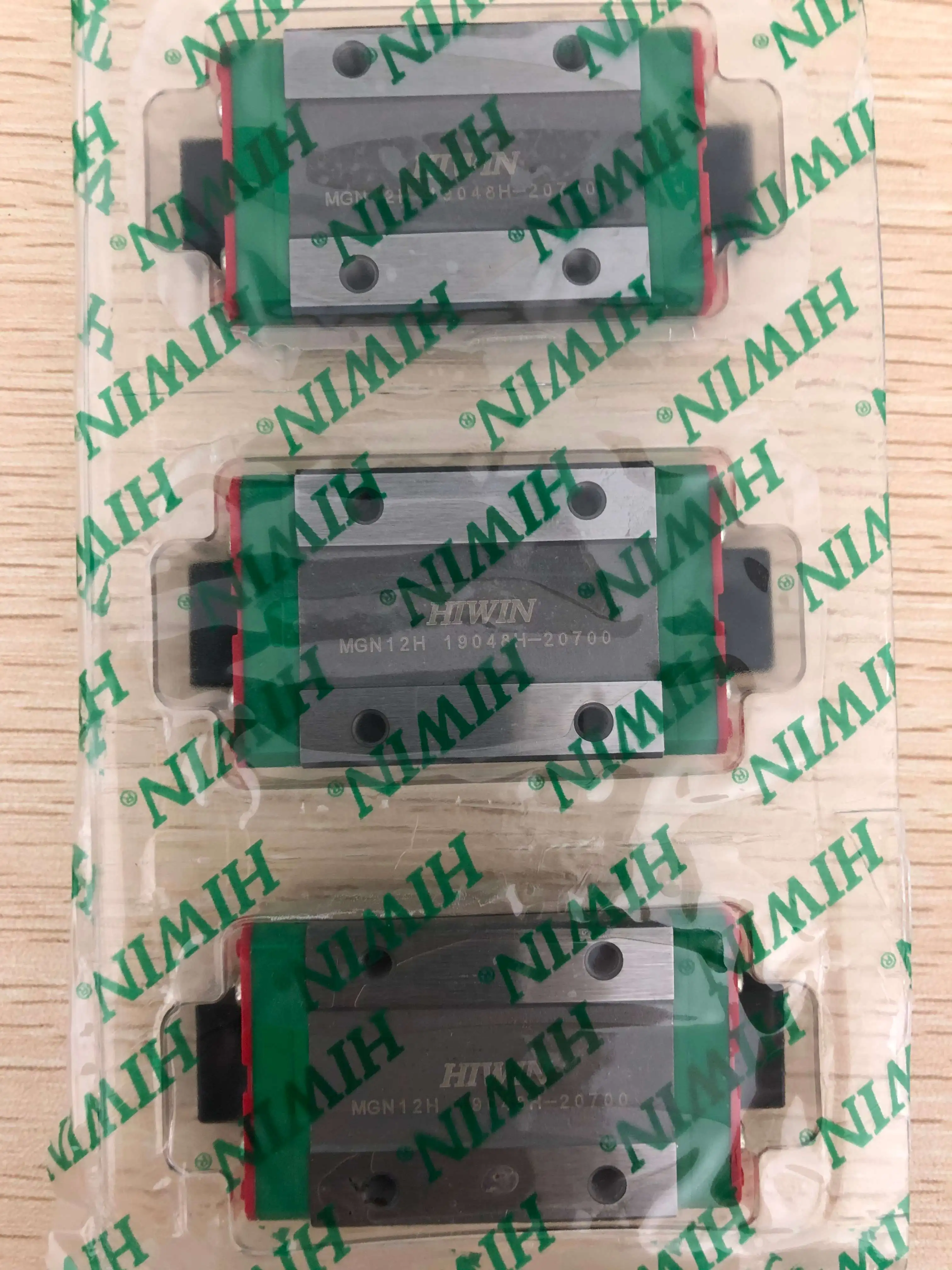 3 шт. оригинальные Hiwin rail MGNR12 L 100/200/280/300/330/350/400/500/600 мм + MGN12H линейные блоки для