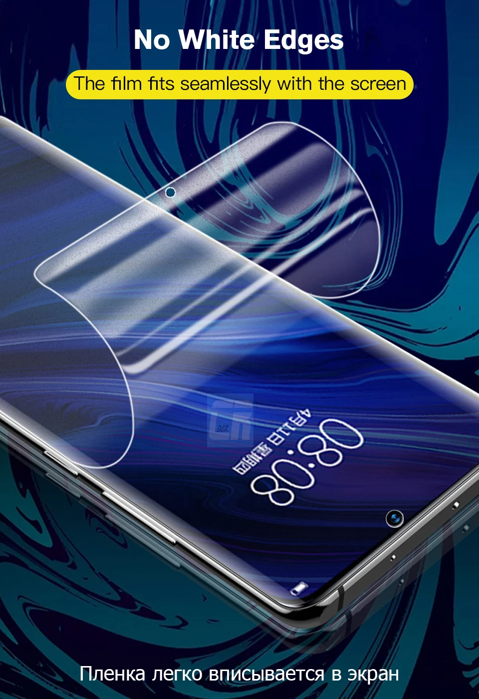 100D No Fingerprint Matte Hydrogel Film for Samsung galaxy  Note 10 9 8 S10 S9 S8 Plus Screen Protector on Samsung s10e Film 8