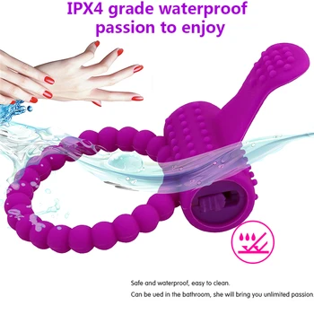 Vibrating Penis Ring Sex Toys For Men Masturbators Adult Vibrator For Women Couples Chastity Cage Erotic Accessories Sex Shop 6