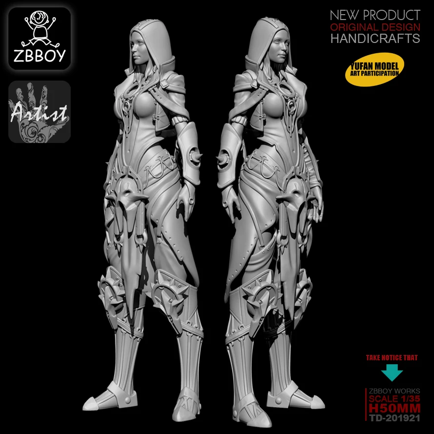 

1/32 Resin Kits Magic Altar Resin Soldier Model Self-assembled TD-201921