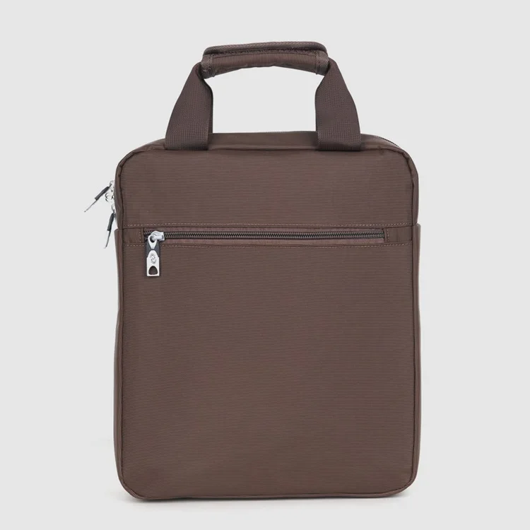 

Waterproof Nylon Cloth 13-Inch Tablet PC Bag Verticle Multilayer Zippered Messenger Bag Handbag Shoulder Bag