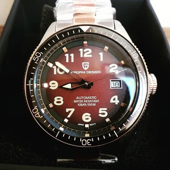 

NEW PAGANI DESIGN Men's watches top brand luxury watch men automatic mechanical fashion business watch water relojes hombre 2020