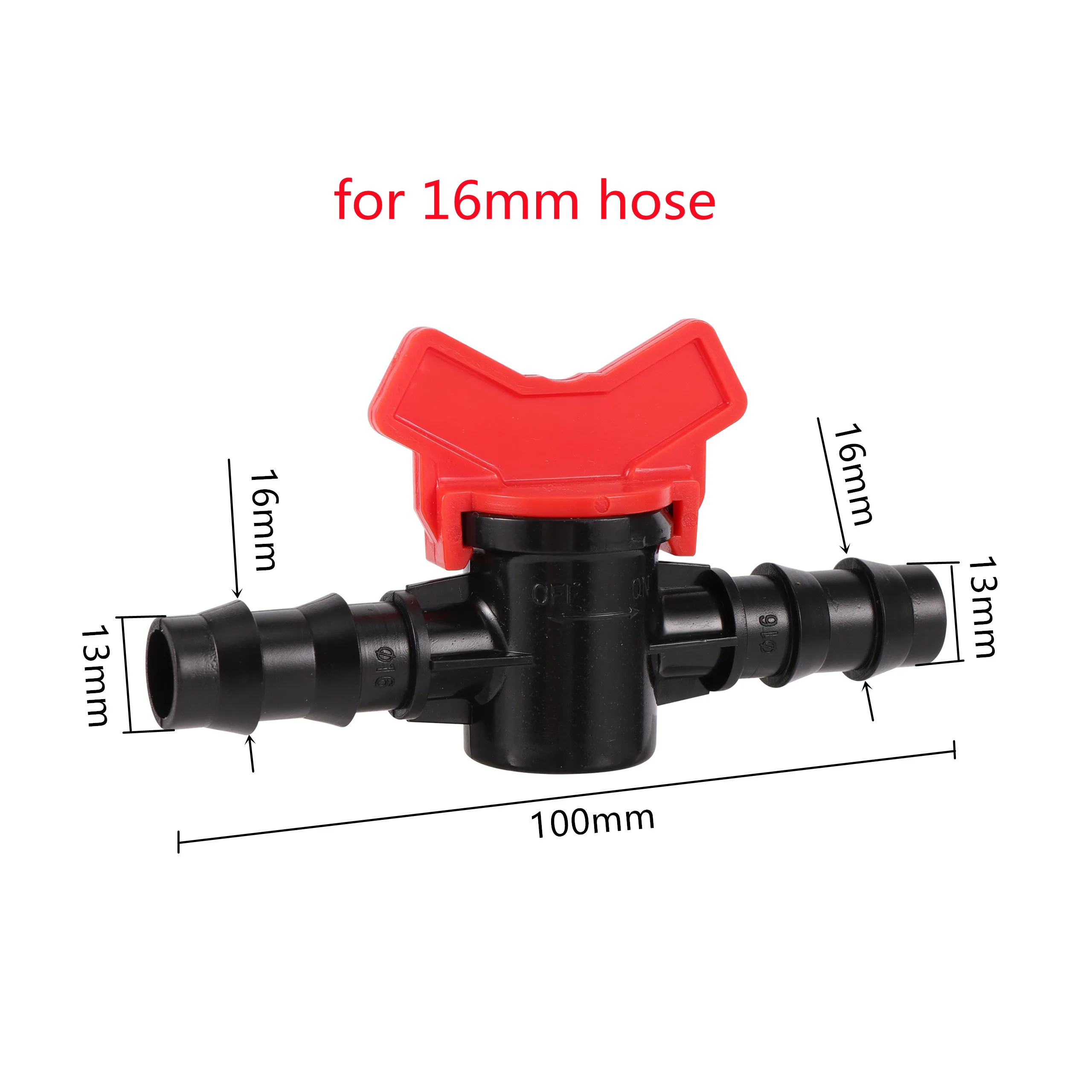 1/2inch  3/4inch  Garden tap valve for 16/20/25mm hose irrigation water valve Mini Valve waterstop connectors Garden hose adapte