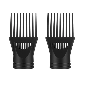 

2pcs Professional Dry Hair Dry Diffuser Nozzle Comb Hair Dryer Diffuser Straighten Hairdressing Styling Tool