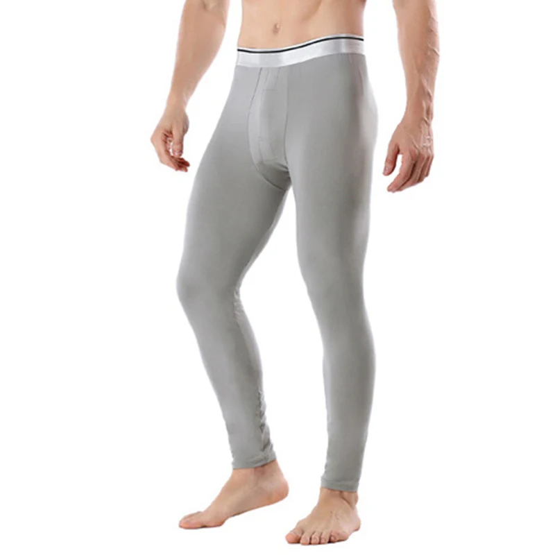 New Thermal Underwear Men Long Johns Hombre Winter Warm Thicken Thermo Underwear Pants Mens Leggings Thermal Pants for Men