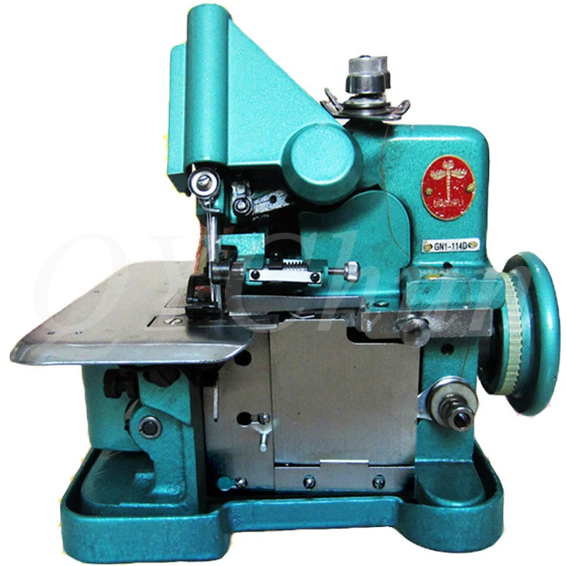 

Household industrial dual-use four-wire and three-thread hemming overlock sewing machine mini electric desktop code edge machine