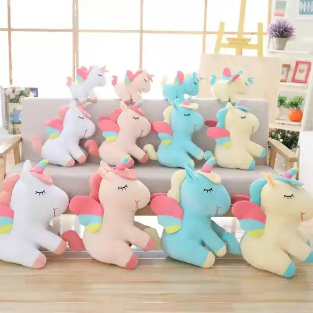 unicorn with wings stuffed animal