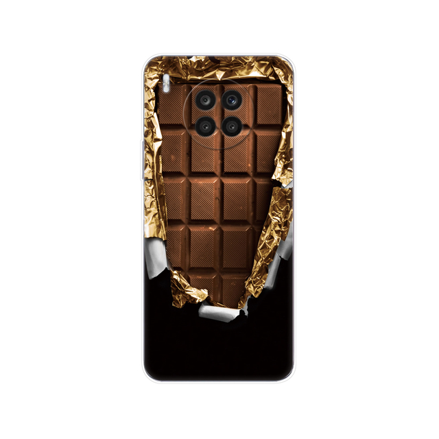 Honor 50 Lite Case 6.67inch Silicon Back Cover Phone Case For Huawei Honor 50 Lite Soft Case TPU Bumper 50Lite Light Funda