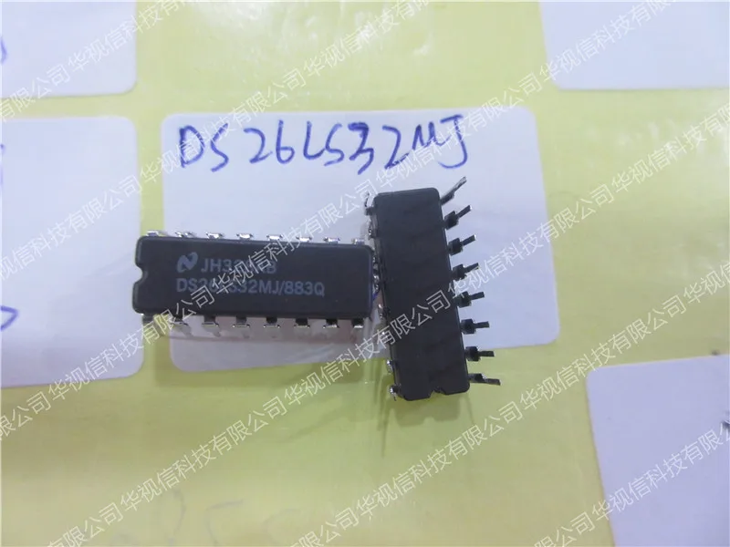 DS26LS32MJ/883 Bus Receivers Quad Differential Line Receivers 16-CDIP-55 to 125 chip