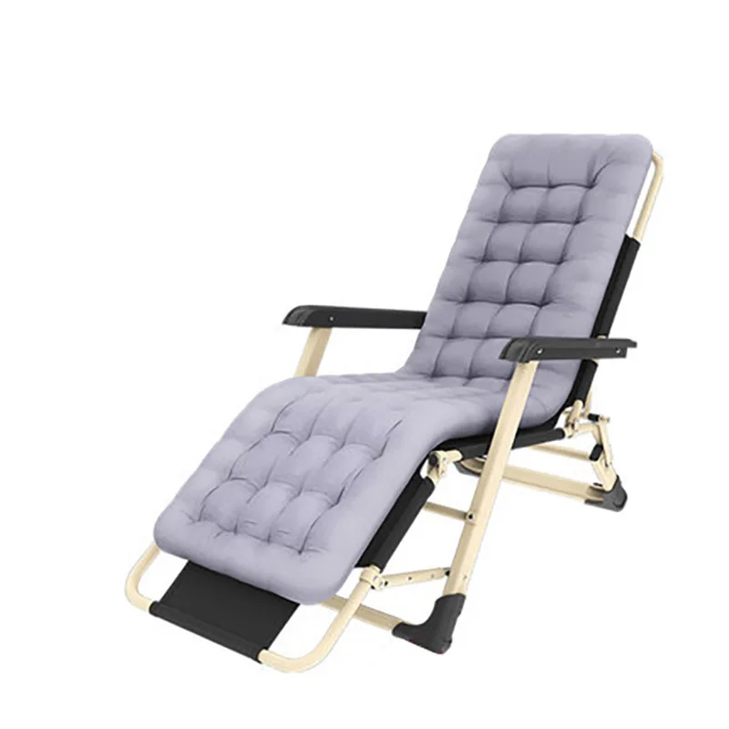 

Ronghao Folding Recliner Couch Office Folding Chair Backrest Home Balcony Lazy Leisure Beach Chair