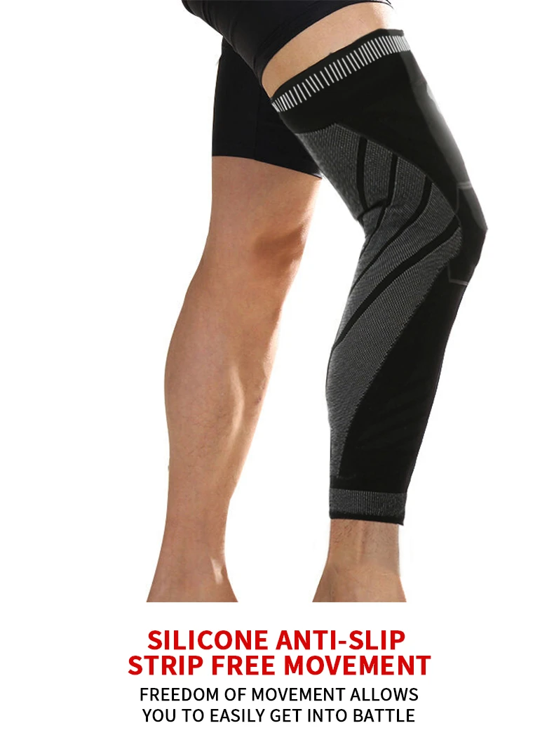 Calentadores de piernas transpirables para hombre y mujer, mallas deportivas Anti UV para correr, baloncesto y carreras, 1 unidad|Coderas y rodilleras| - AliExpress