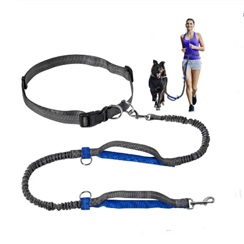 Dogs Leash Running Elasticity Hand Freely Pet Products Dogs Harness