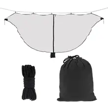 Outdoor Easy Setup Travel portable Hammock Mosquito Net Fabric Nylon Camping Double Person Foldable Separating Mosquito Bed Net
