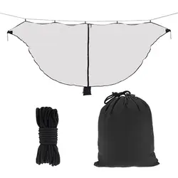 Outdoor Easy Setup Travel portable Hammock Mosquito Net Fabric Nylon Camping Double Person Foldable Separating Mosquito Bed Net