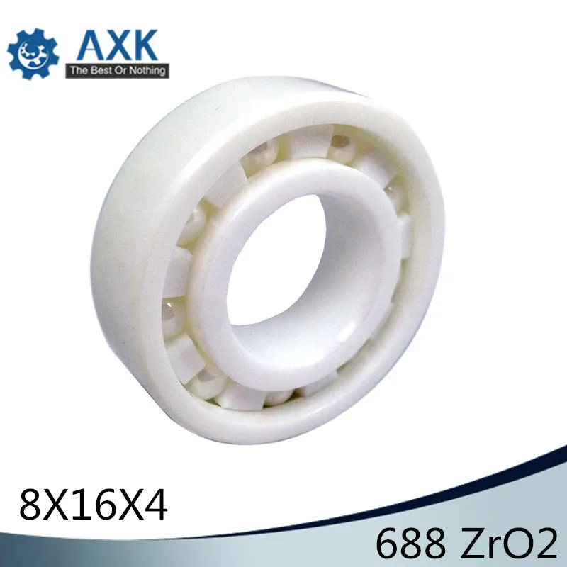 688 Full Ceramic Bearing ( 1 PC ) 8*16*4 mm ZrO2 Material 688CE All Zirconia Ceramic 618/8 Ball Bearings