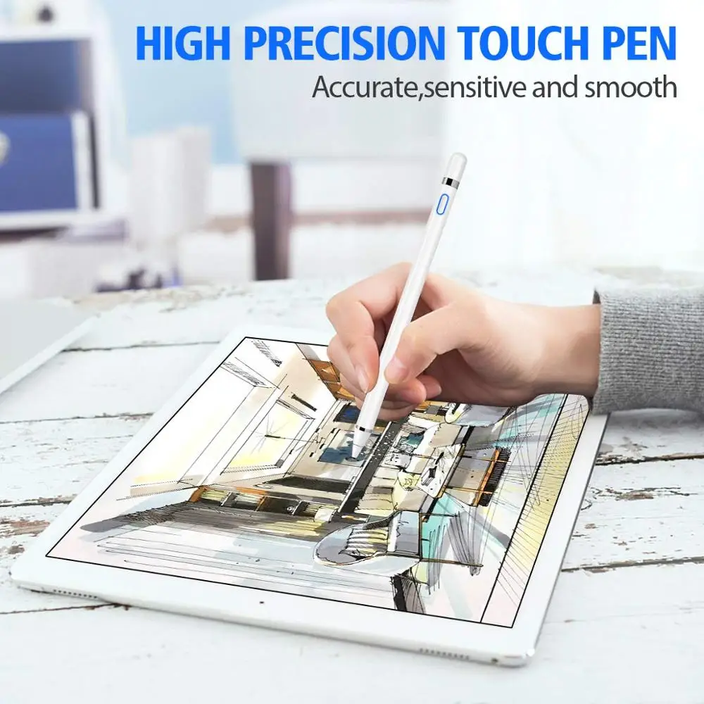 Активный стилус, стилус для Apple iPad Pro 11 12,9 10,5 9,7 miini 5 Air ...
