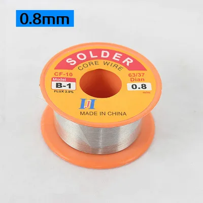 

Hot Tin Lead Solder Core Flux Soldering Welding Solder Wire Spool Reel 0.8mm 63/37