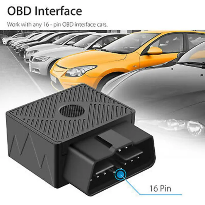 Автомобиль OBD 2 gps устройство слежения GSM SIM в реальном времени GPRS автомобиль слежения безопасности FKU66