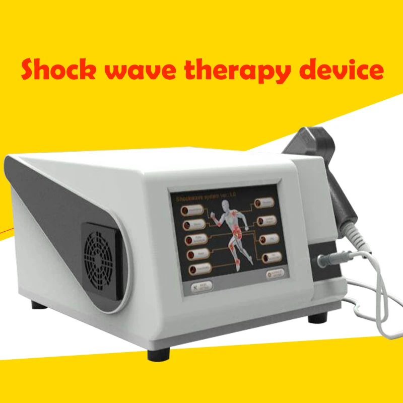  Portable Physiotherapy with 6 BAR Max pressure Extracorporeal Shock wave Machine therapy machine
