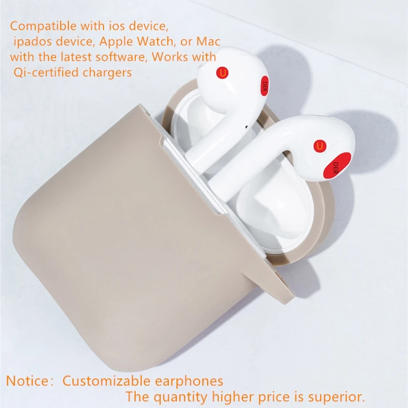 TWS 1536U чип Bluetooth 5,0 раздвижная Регулировка громкости и и беспроводной зарядный чехол и gps и обнаружение ушей и реальная батарея и всплывающий кран