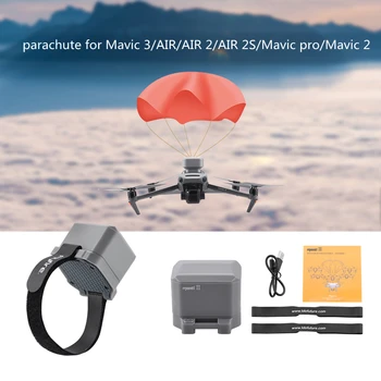 Automatycznie Parachute parasolka bezpieczeństwa dla Mavic 3 AIR AIR 2 AIR 2S Mavic Pro Mavic 2 Drone akcesoria ochronne tanie i dobre opinie FARAJIAJ CN (pochodzenie)