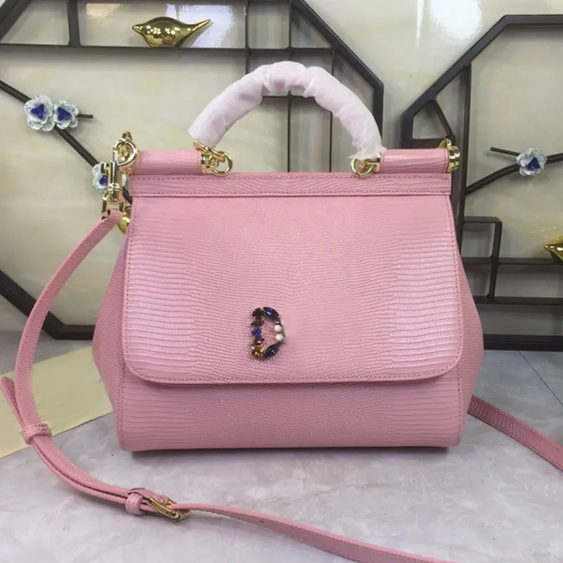 pink Модная женская сумка-Кроссбоди из натуральной кожи для девушек, высокое качество, женские сумки через плечо, маленькая девочка - Цвет: pink