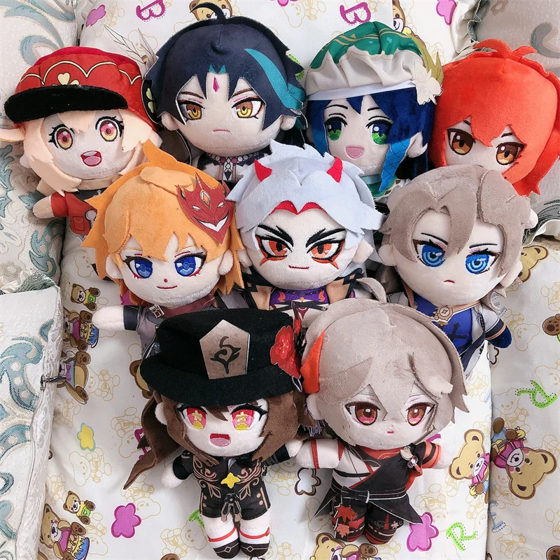 Anime Game Genshin Impact Kaedehara Kazuha Scaramouche XIAO Morax Tartaglia Gorou Plush Doll Pillows Cosplay Cartoon yandy costumes