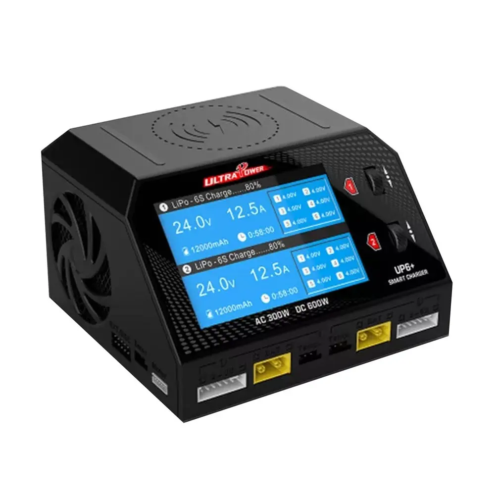 

Ultrapower ULTRA POWER UP6+ AC 2x150W DC 2x300W 2x16A Dual Channel Battery Balance Charger Discharger AC/DC Charger