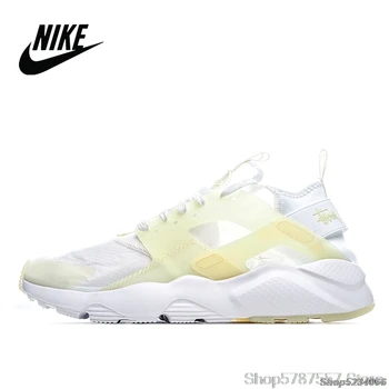 

STUSSY Nike Air Huarache Run Premium 4th generation Wallace retro Women's running shoes Size 36-39 875868-007