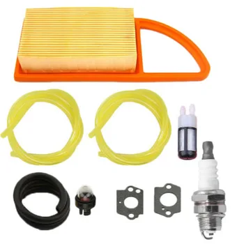

Oil Line Hose Air Fuel Filter Primer Bulb Set For Stihl BR500 BR550 BR600 Outdoor Power Equipment Accessory Leaf Blower Parts