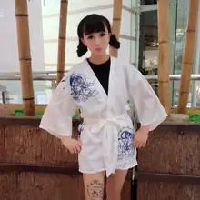 Кимоно Косплей юката женское японское кимоно кардиган Женская блузка азиатская женская рубашка джиу джитсу Харадзюку японское кимоно каваи