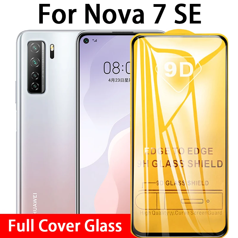 9D закаленное стекло для Huawei Nova 7 SE Nova7 7se Nova7se 6 5 защита экрана 9H защитная пленка CDY