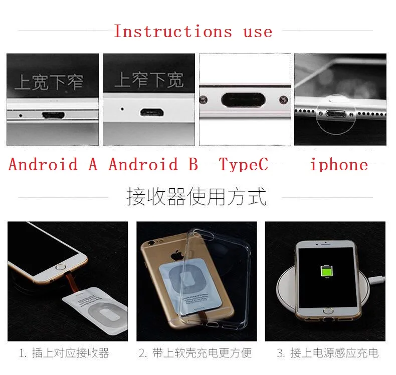 Быстрое беспроводное зарядное устройство для iPhone XR X 8 7 6s plus, зарядное устройство для телефона samsung S10 S9 S8 plus S7 s6 edge note 10 9 8 android typeC