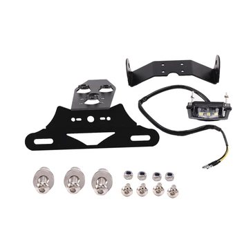 

License Plate Holder LED Light Motorcycle Tail Tidy Mudguard Eliminator for HONDA CBR1000RR 2008-2016