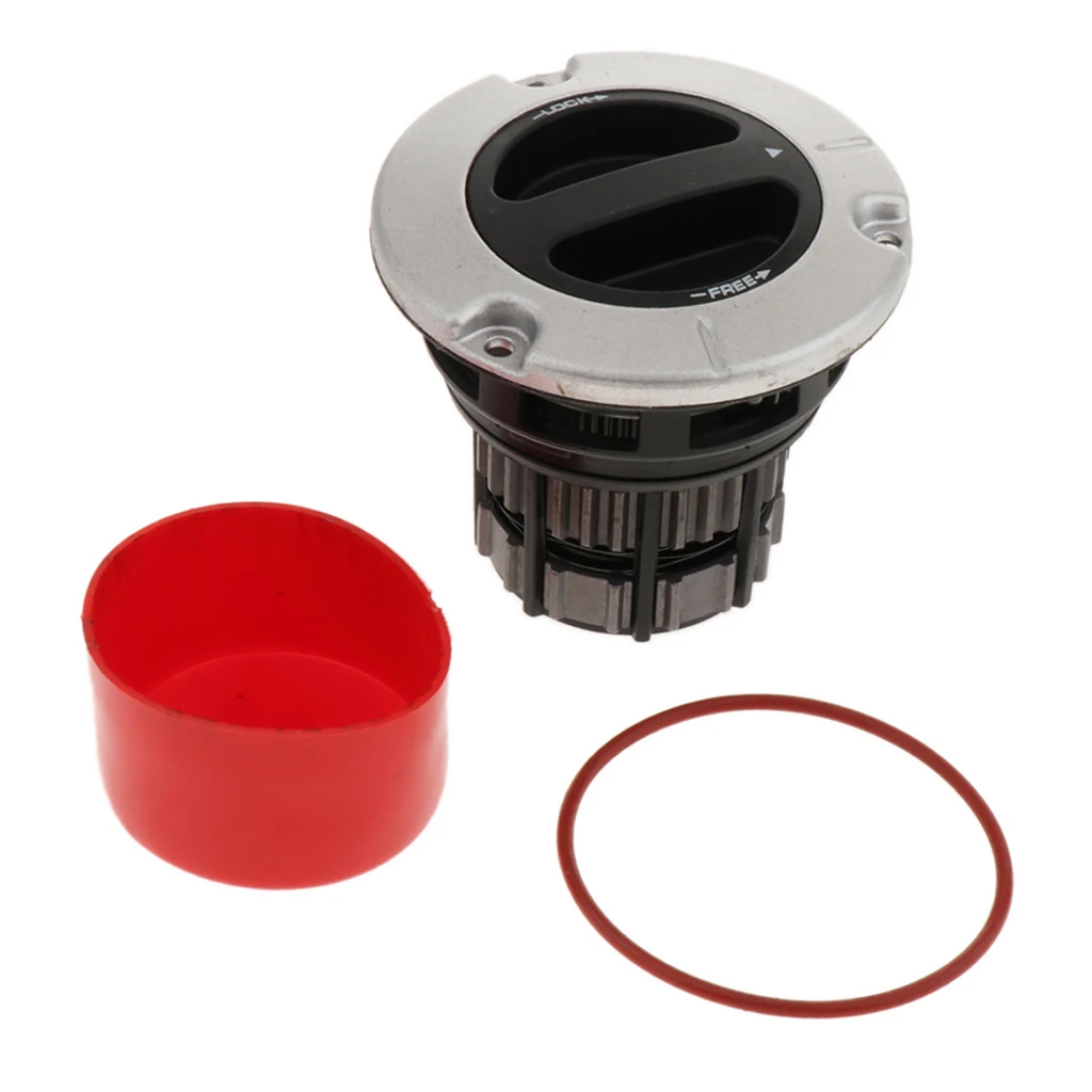 1 Piece Front Manual Locking Hub for Ford F250, F350, F450, F550 Super Duty 2005-10 AC3Z-3B396-A