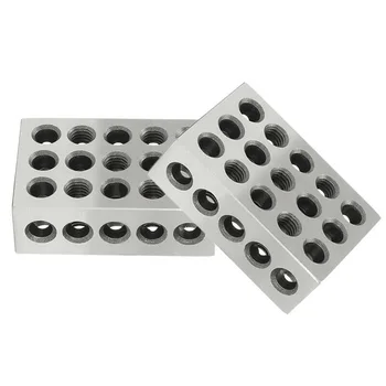 

2PC Engineers 1x2x3in Block Ultra Precision 0002in Ground Hardened Milling Tools Blocks For Mounting Work