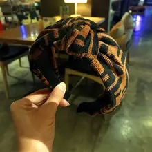 Модные женские широкие повязки для волос, обруч для волос, аксессуары для волос, головные уборы