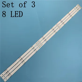 

1set=3pcs 84cm LED backlight 8LEDs for LG 43" 43lh5700 TV 43VH6100 43UH603V 6916L-2744A V16.5 ART3 LC430DGE FJ M2 43lh590v