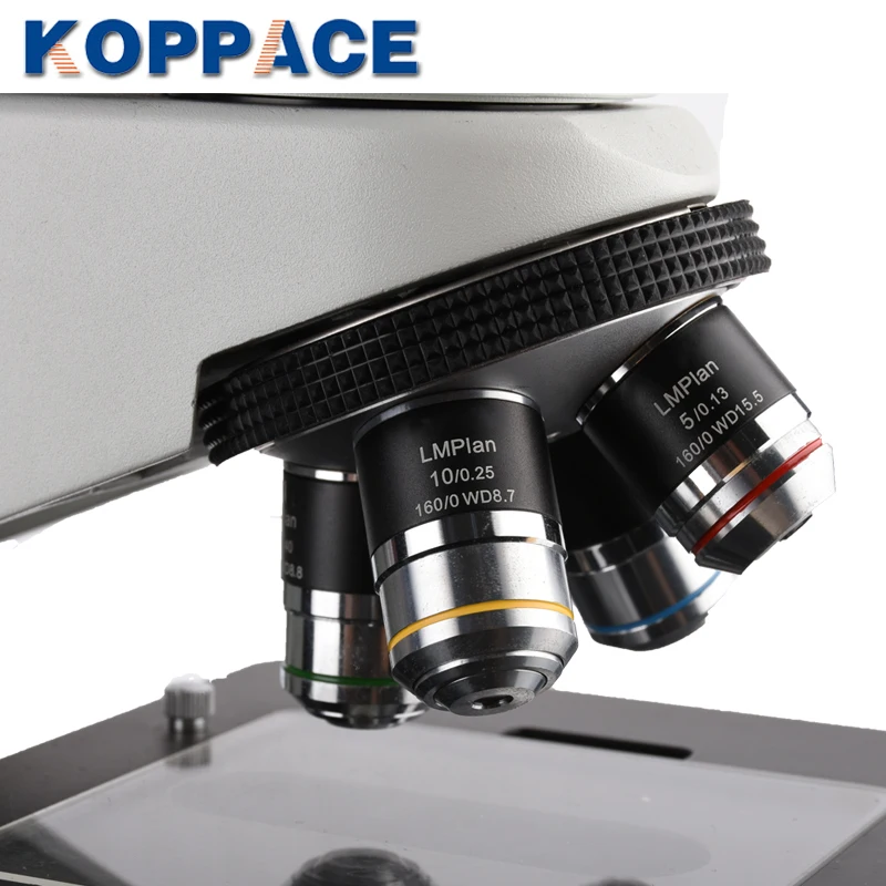 Тринокулярный металлургический микроскоп KOPPACE 50X 500X 18 миллионов пикселей USB3.0