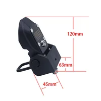 สำหรับรถจี๊ป แรงเลอร์ JL ปี 2018-2019 ชุดล็อคฝากระโปรงหน้ารถยนต์ อุปกรณ์ตกแต่งฝากระโปรงหน้า 3