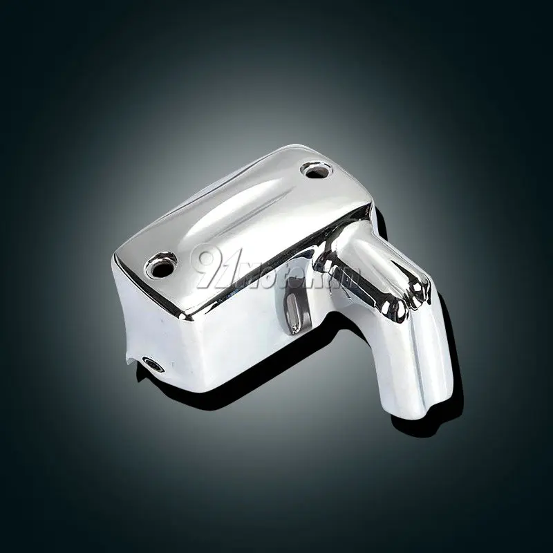 Chrome/Black Brake Reservoir Master Cylinder Cover For Honda Shadow VT 600 750 1100 VTX1300 VLX | Автомобили и мотоциклы