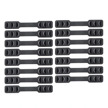 

15 Pcs Strap Hook for Masks,3 Gear Adjustable Extension Strap for Relieving Long-Time Wearing Ears' Pressure&Pain