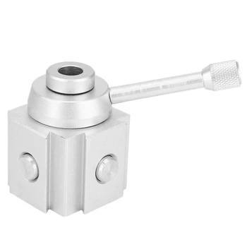 

American Type Mini Lathe Quick Change Tool Post Aluminum Alloy Magnetic Tool Holder