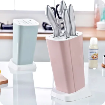 

Knife Holder Multofunction Insert Knife Rack Simple Kitchen Knife Rack Household Storage Rack Knife Shelf