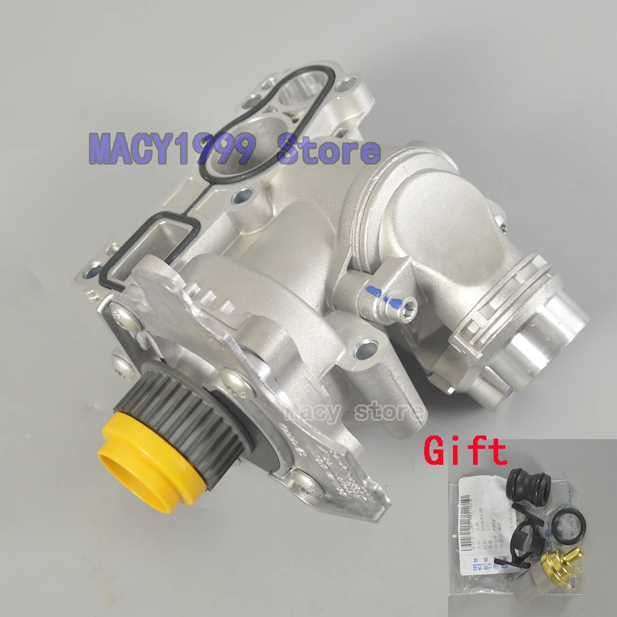 Thermostat Aluminum Water Pump + Coolant Pipe For Passat CC Tiguan Audi TT A3 A4 Q5 2.0T TSI 06H121026DD 06H121026BB 06H121026AB |