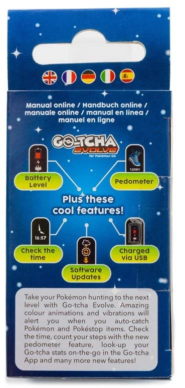 Datel Go Tcha Evolve умные часы браслет для Pokemon Plus карманный автоматический захват IOS/Android