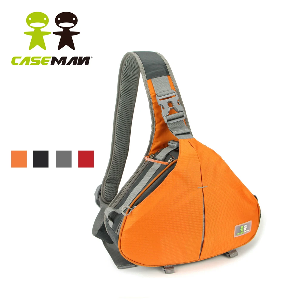

Caseman AOS1 triangle Camera Bag SLR DSLR Messenger Case Shoulder bag with Rain cover for Canon Nikon Sony Waterproof