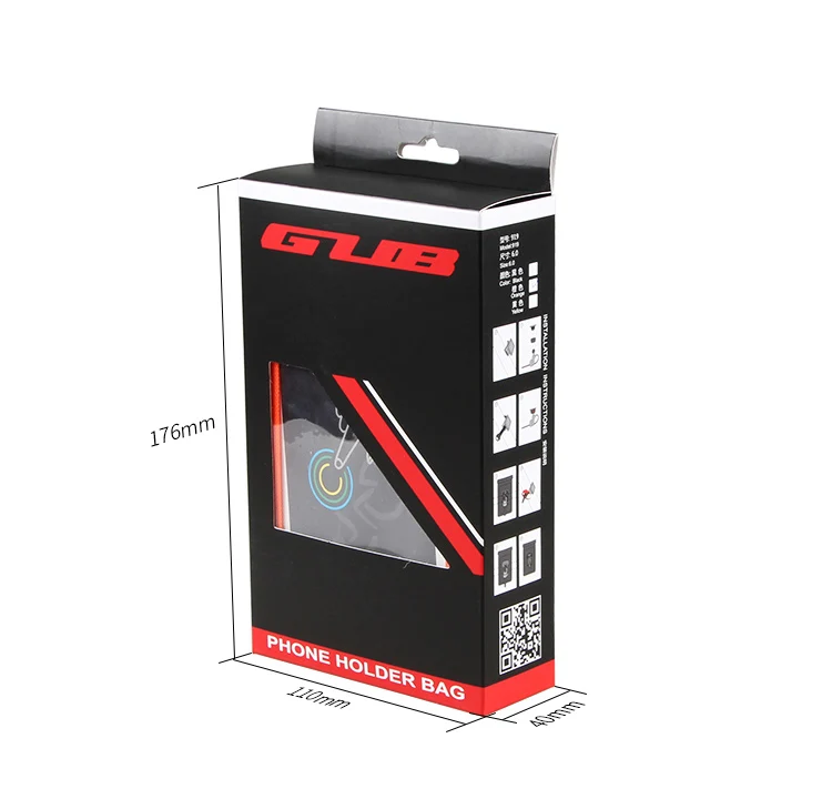 Top GUB 919 Bicycle Phone Bag Case Waterproof Touch Screen Cycling MTB Mountain Bike Frame Front Tube For 6 inch Phone Bag 12
